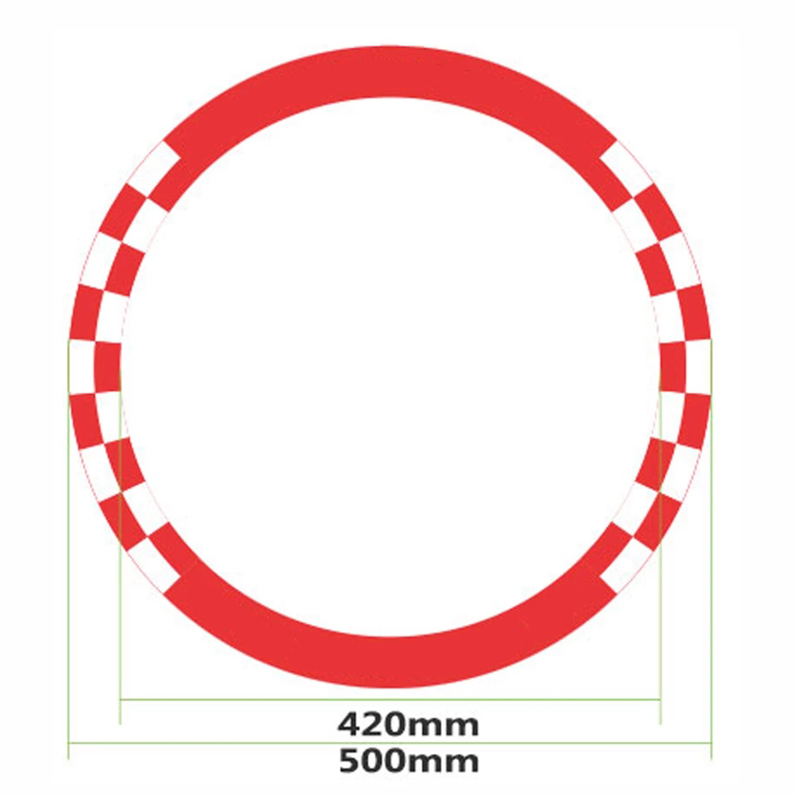 Flying Racing Gate Door 500mm  - огляд і ціна Drone Racing Flag