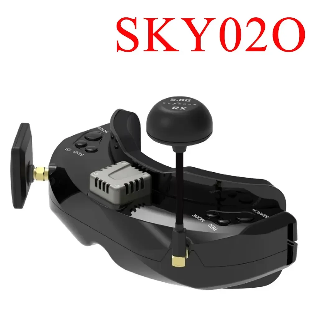 SKYZONE SKY02O FPV Goggles 600 - огляд і ціна Drone Racing Goggles