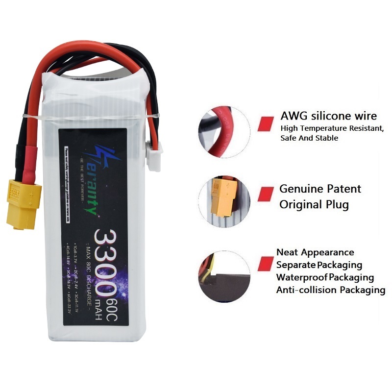LiPo Rechargeable Battery 4S 3 - огляд і ціна Drone Racing Battery