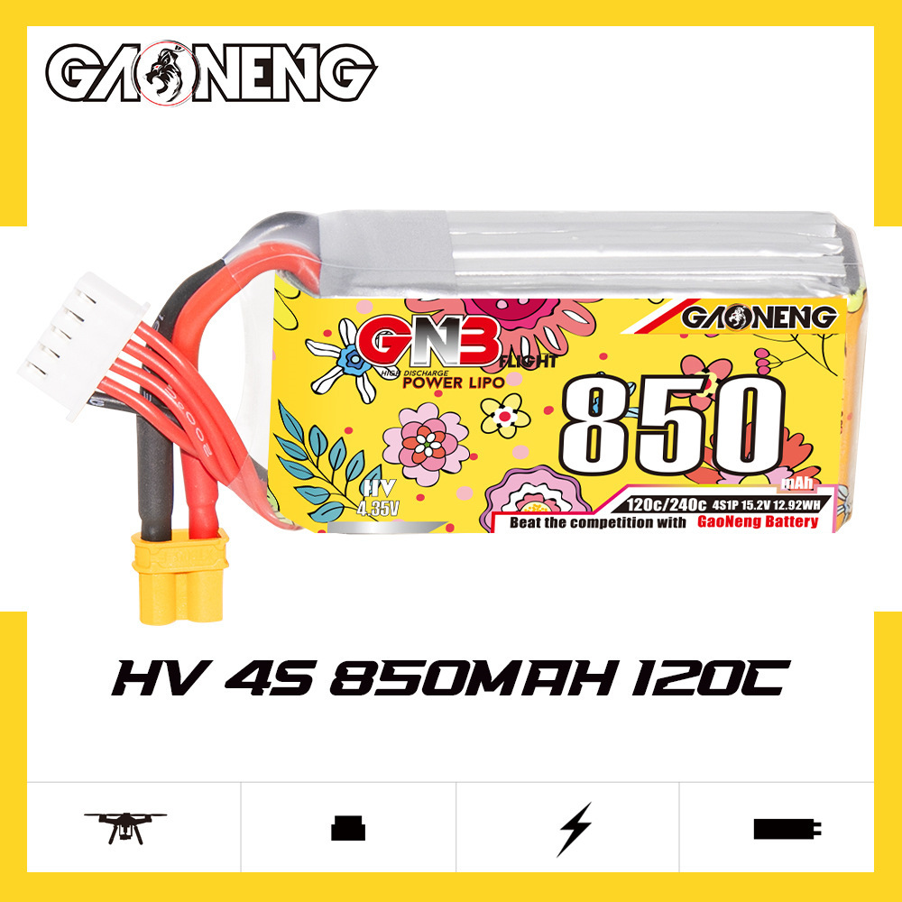 Upgraded GNB 4S 15.2V 850mAh L - огляд і ціна Drone Racing Charger