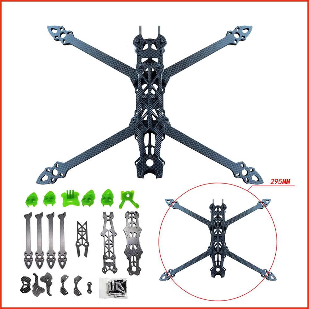 1pcs Mark4 Mark 4 HD 7inch 295 - огляд і ціна Drone Racing Frame