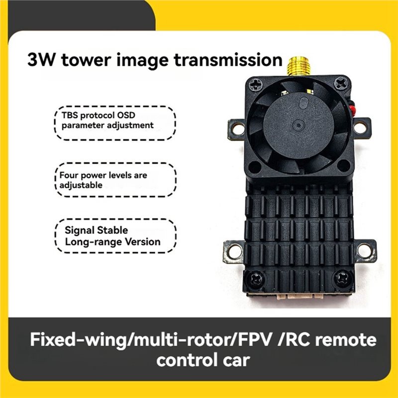 【NEW USER EXCLUSIVE】For 5-20KM - огляд і ціна Drone Racing Transmitter