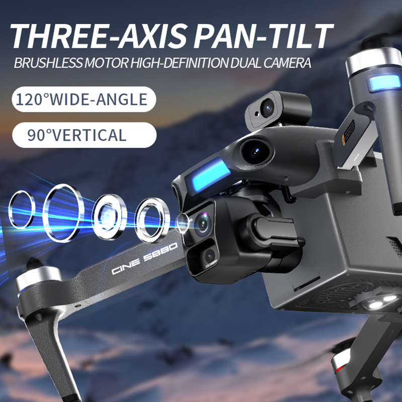 2026 New 8K Dual Camera Drone  - огляд і ціна Drone Racing Camera