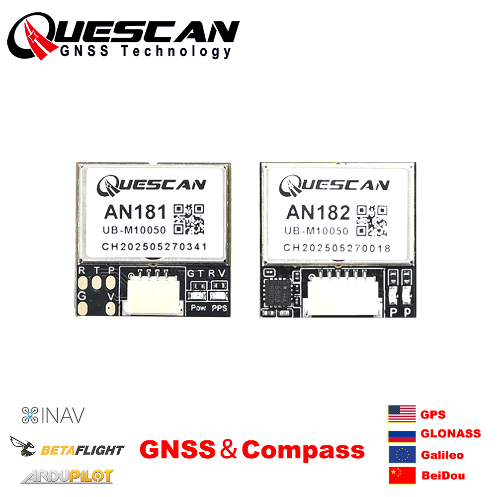 QUESCAN 18mm M10 GPS GNSS Modu - огляд і ціна Drone Racing Antenna