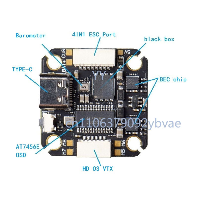 F405 V2 Flight Controller Modu - огляд і ціна Drone Racing Flight Controller