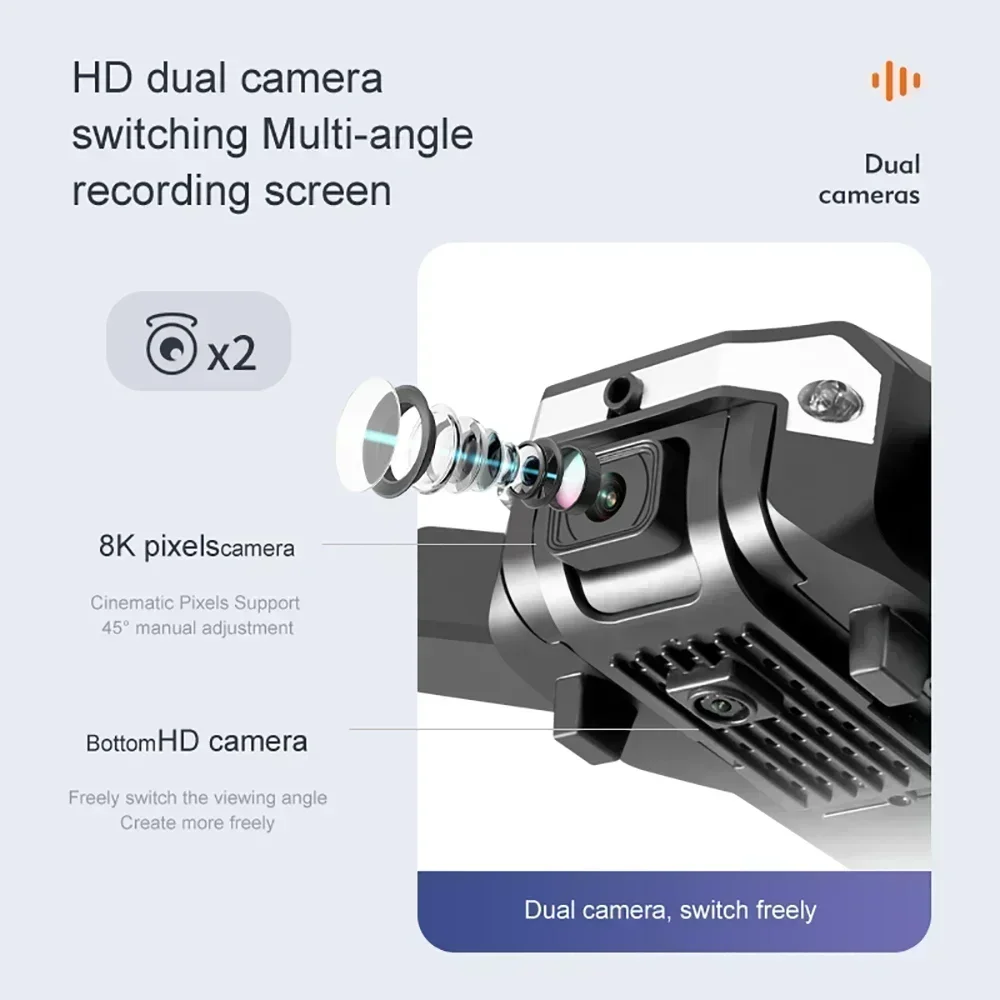 G6 Pro 8K Dual-Camera Drone, 5 - огляд і ціна Drone Racing Camera
