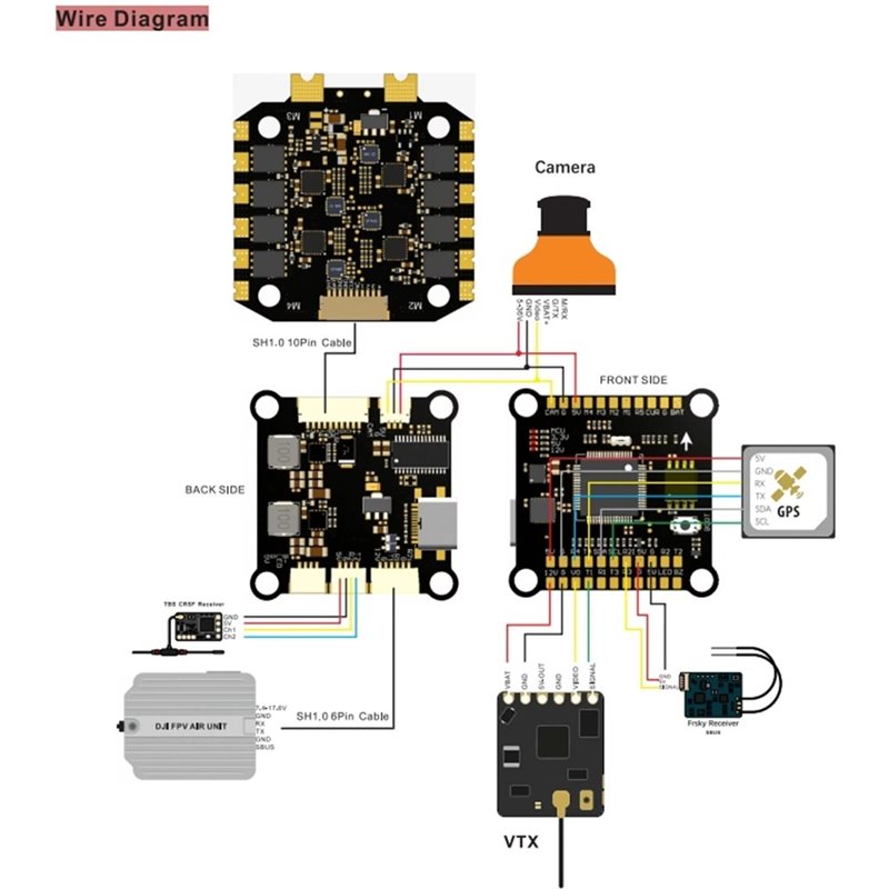 Super Deal -F405 Flight Contro - огляд і ціна Drone Racing Flight Controller
