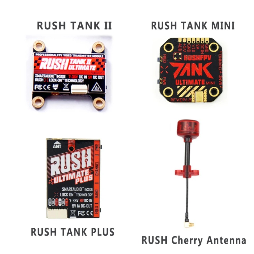 RUSH TANK Ultimate II/Mini/ PL - огляд і ціна Drone Racing Transmitter