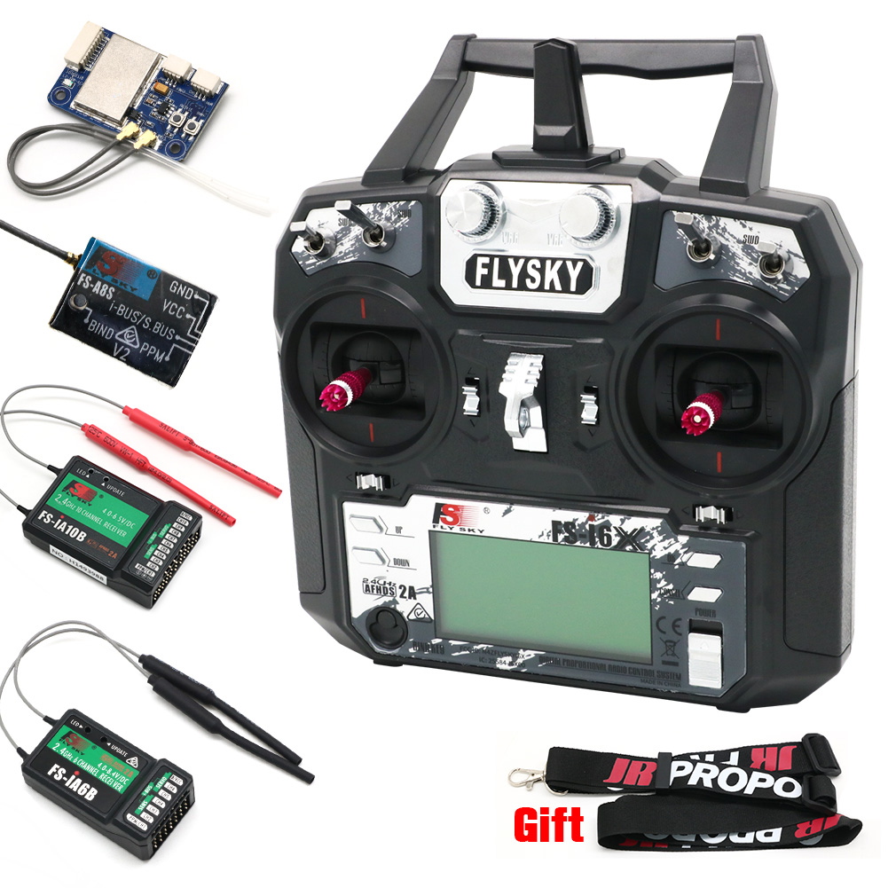 FLYSKY FS-i6X FS i6X 10CH 2.4G - огляд і ціна Drone Racing Battery