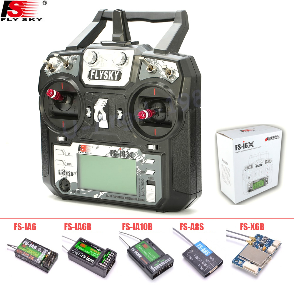 FLYSKY FS-i6X FS i6X 10CH 2.4G - огляд і ціна Drone Racing Battery