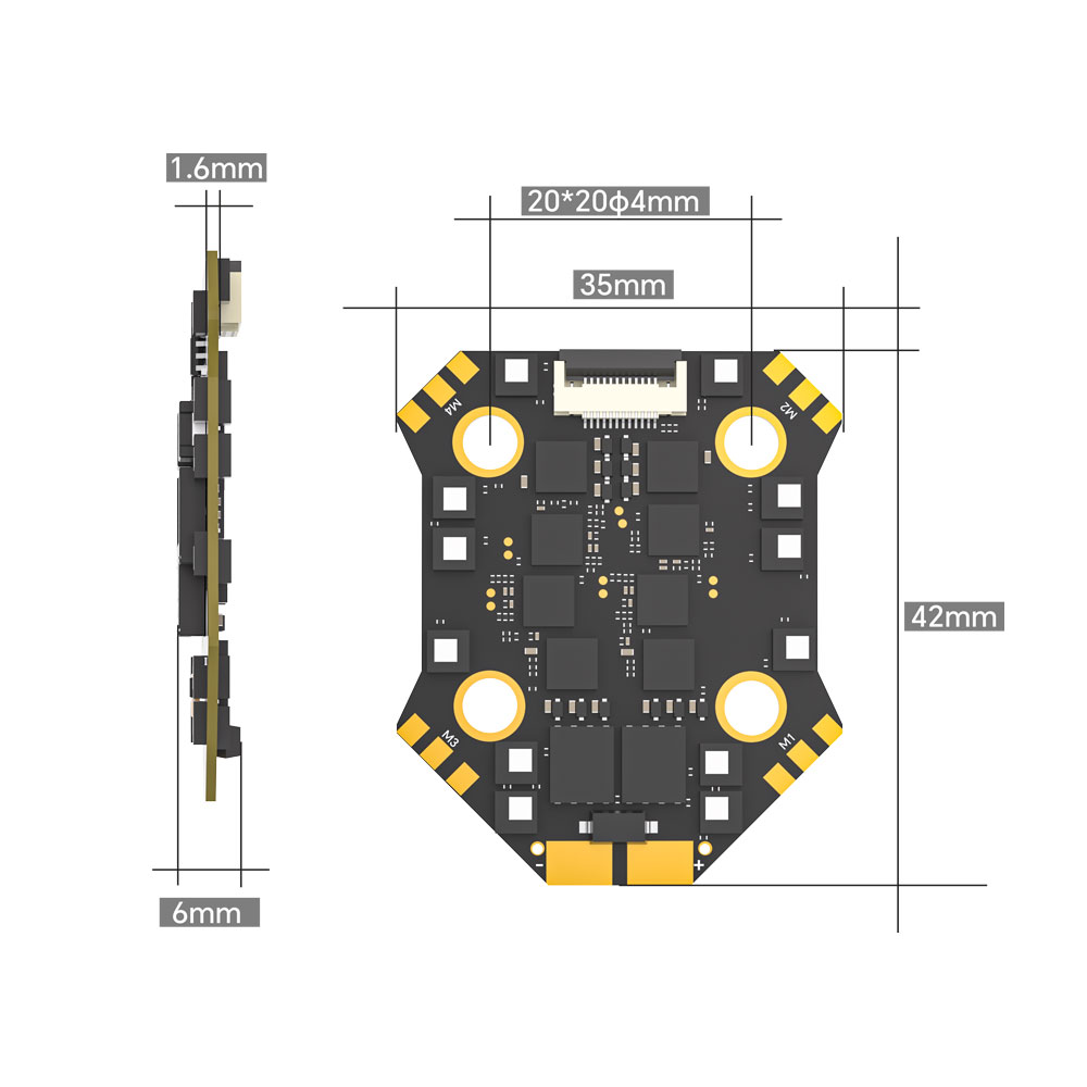 iFlight Borg F7 Mini Stack Fli - огляд і ціна Drone Racing Flight Controller