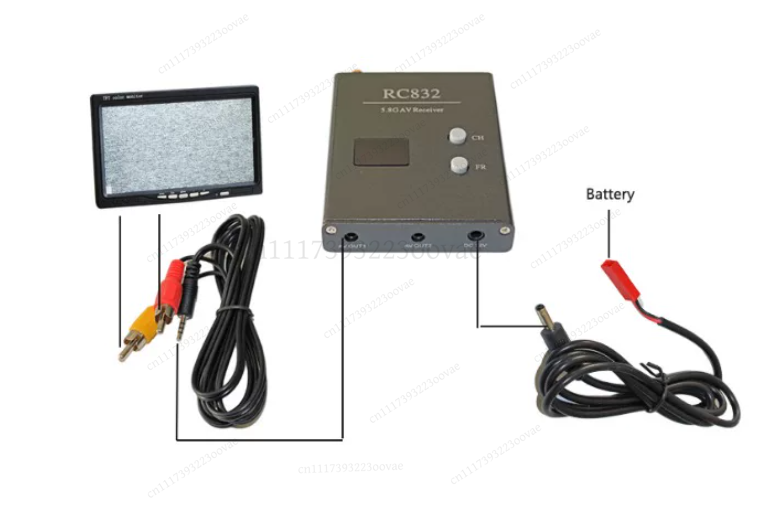 TS832 RC832 5.8G 600mW 48CH FP - огляд і ціна Drone Racing Transmitter