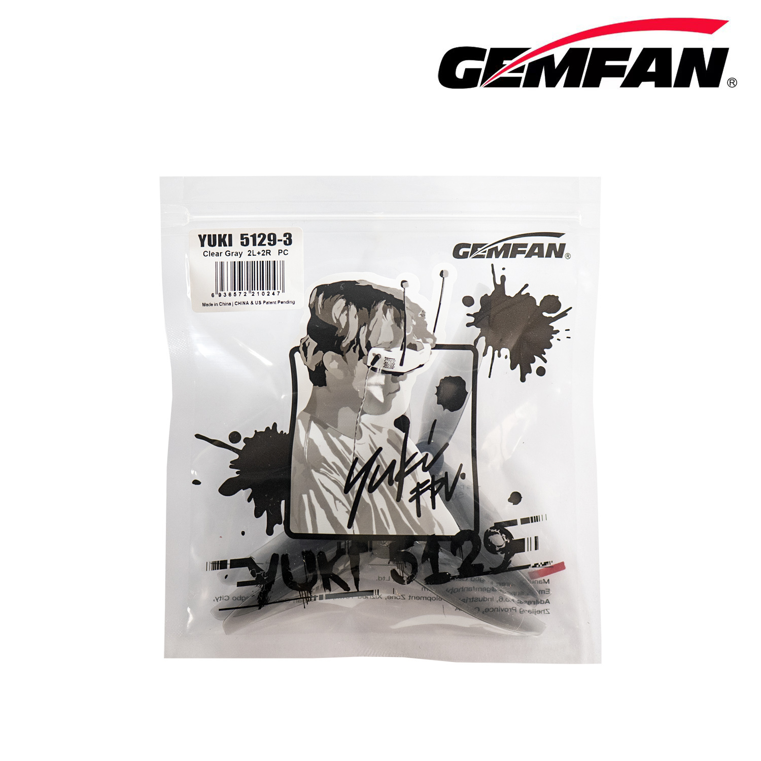 Gemfan 5129 5inch 3 Blade/tri- - огляд і ціна Drone Racing Motor