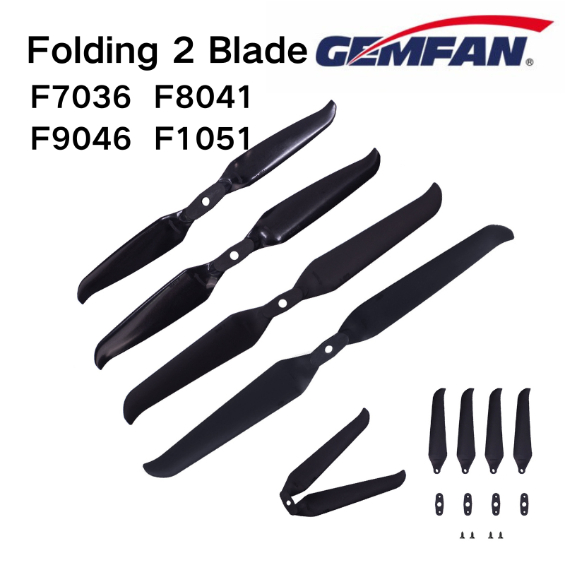 Folding Prop 2 Blade 7-10inch  - огляд і ціна Drone Racing Propeller