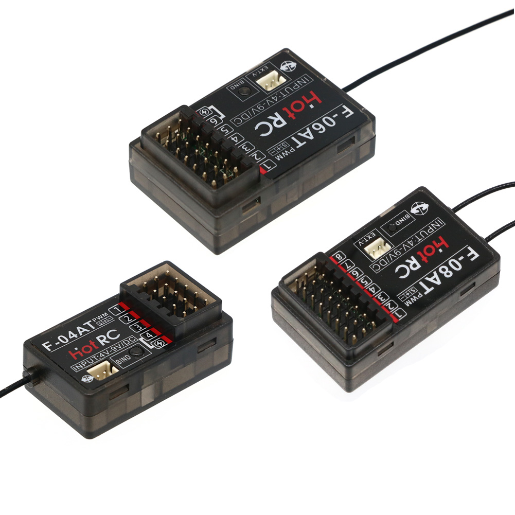 HOTRC 2.4Ghz F-04A F-06A F-08A - огляд і ціна Drone Racing Receiver