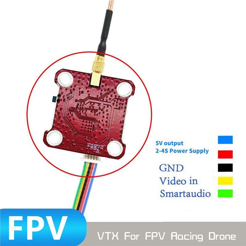 B27B MINI008 VTX 64CH 5.8G Ana - огляд і ціна Drone Racing Vtx